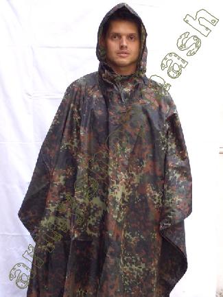 Poncho BW. flecktarn © armyshop M*A*S*H