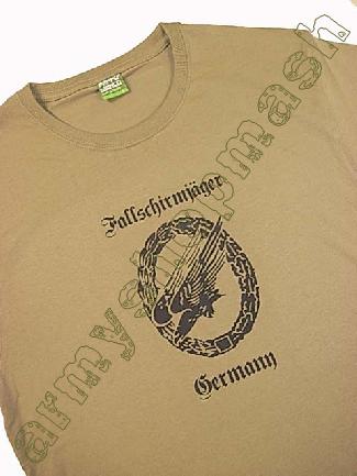 Triko s potiskem BW.FALLSCHIRMJAGER © armyshop M*A*S*H