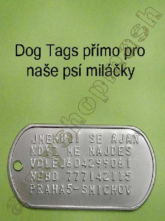 Identifikační známky US.pro psa © armyshop M*A*S*H