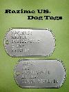 Ražba US. Dog Tags © armyshop M*A*S*H